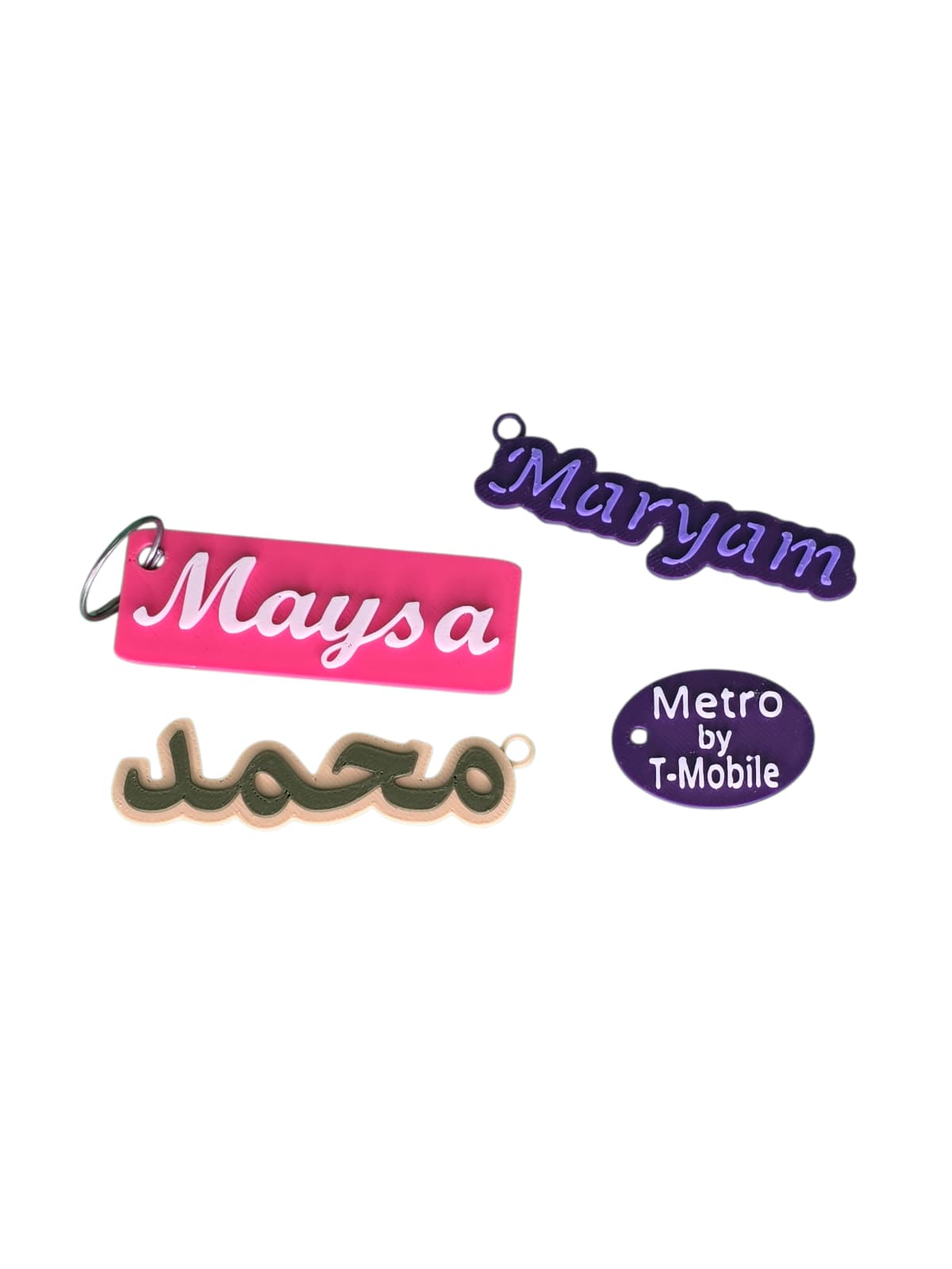 Customizable Keychains