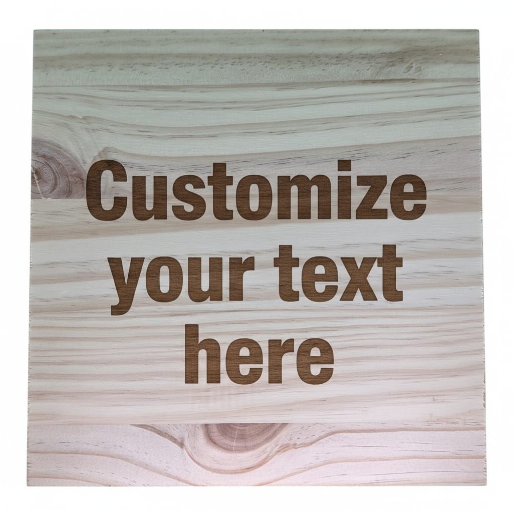 Edge Glued Square Panel